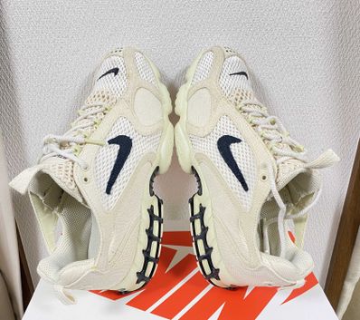 Stussy × Nike Air Zoom Spiridon CG 2 "Fossil/Black"