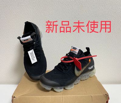 Off-White × Nike Air Vapormax "Black/Total Orange/Clear"