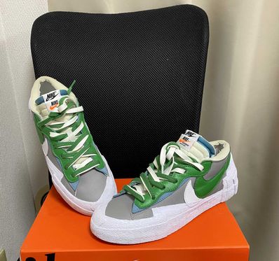 sacai × Nike Blazer Low "Classic Green"