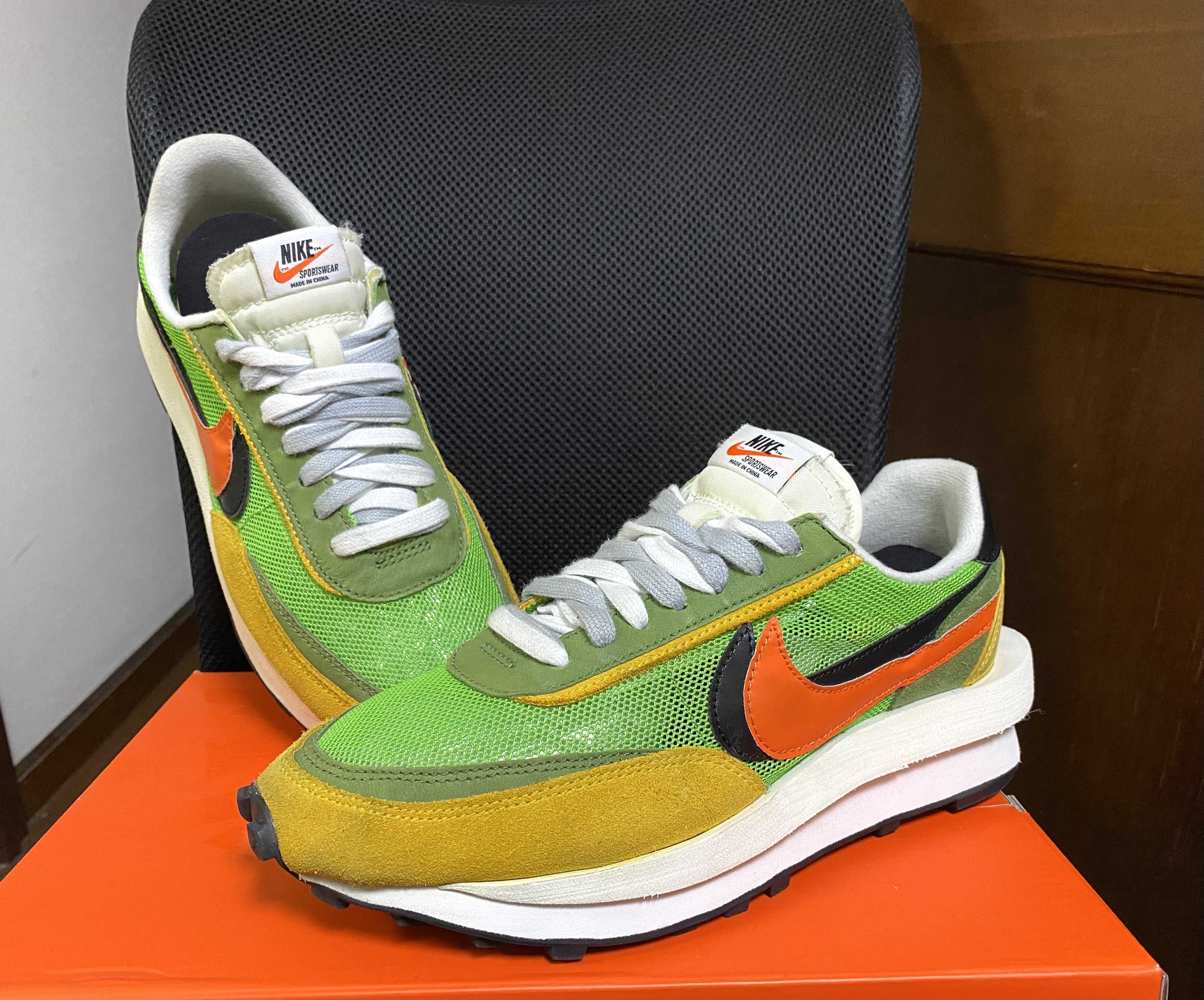 sacai × Nike LDV Waffle "Green"