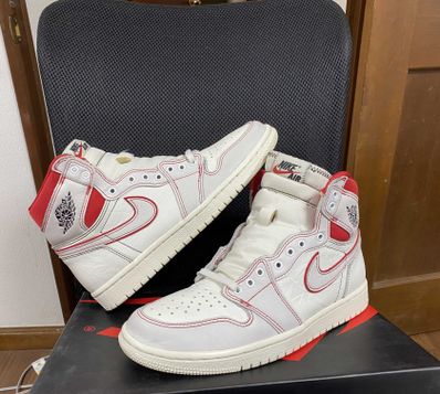 Nike Air Jordan 1 Retro High OG "Sail/University Red"