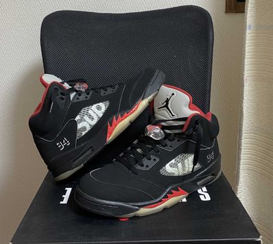Supreme × Nike Air Jordan 5 Retro "Black"