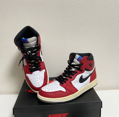 Spiderman × Nike Air Jordan 1 Origin Story "Gym Red/White/Photo Blue/Black"