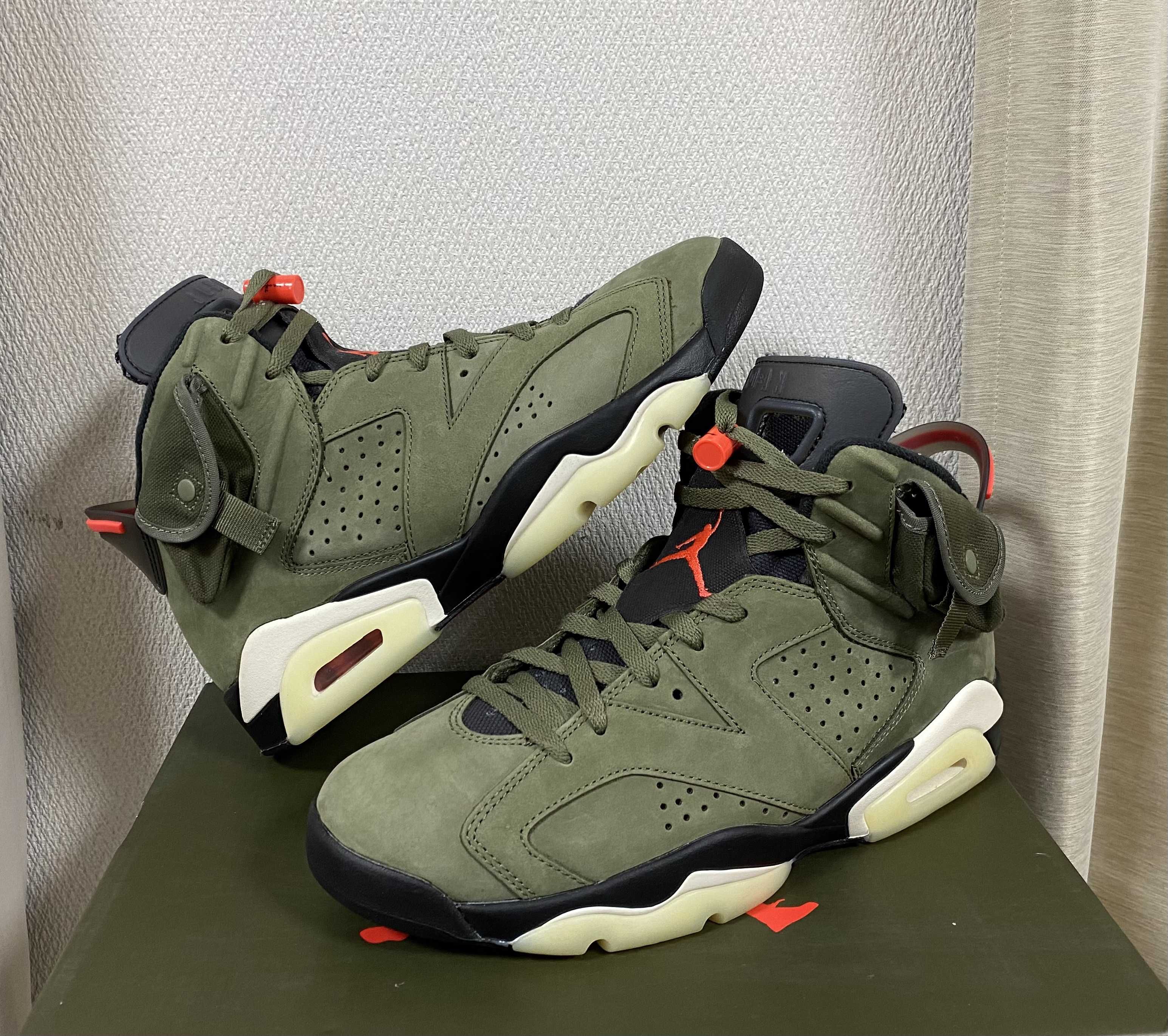 Travis Scott × Nike Air Jordan 6 Retro "Medium Olive"