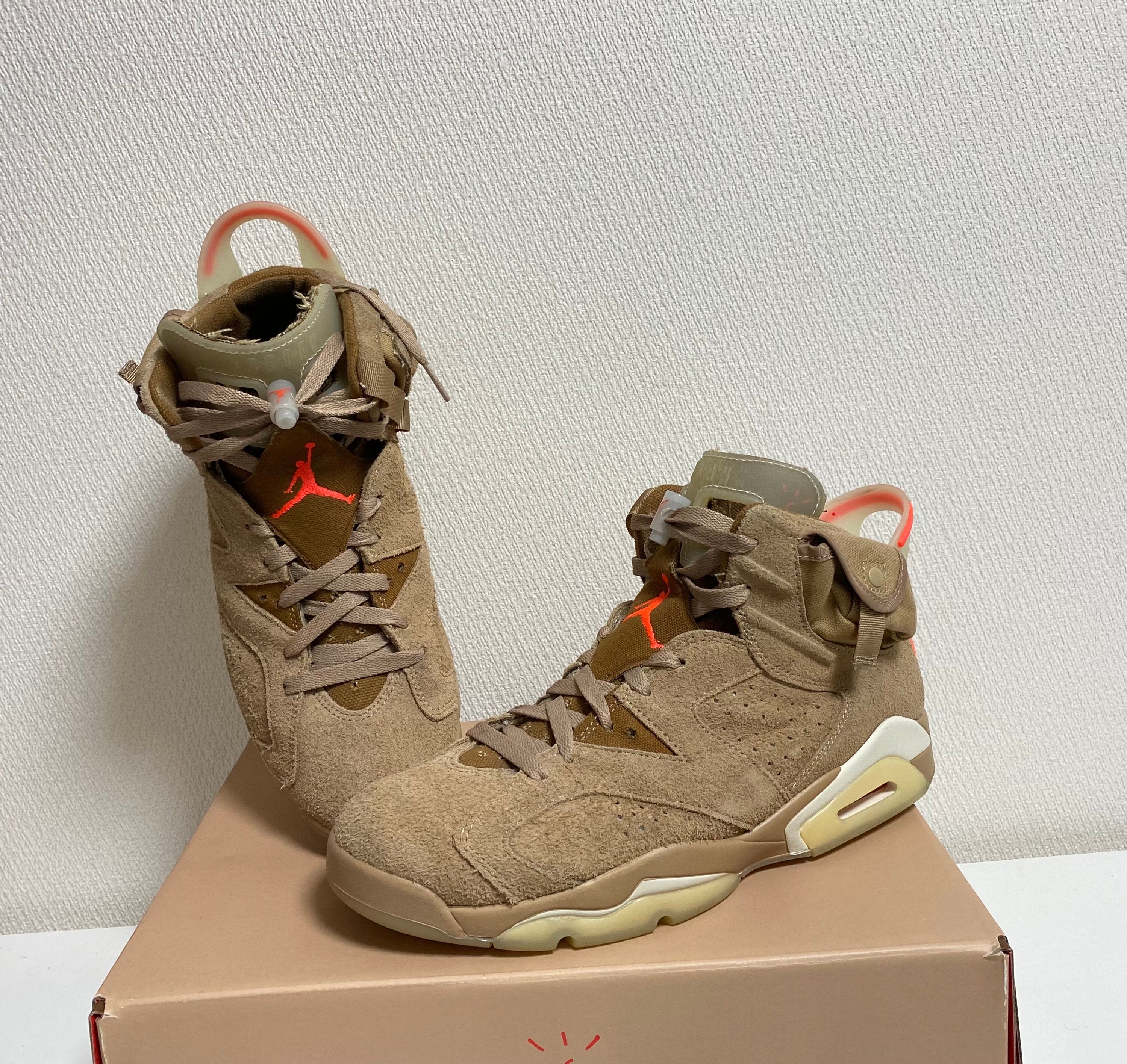 Travis Scott × Nike Air Jordan 6 "British Khaki"