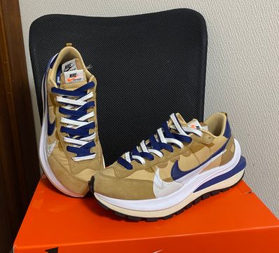 Sacai × Nike Vapor Waffle "Sesame And Blue Void"