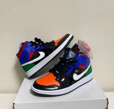 NIKE Women's AIR JORDAN 1 MID "PATENT BLEND"