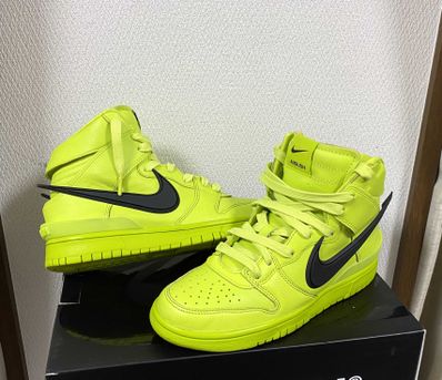AMBUSH × NIKE DUNK HIGH "FLASH LIME"