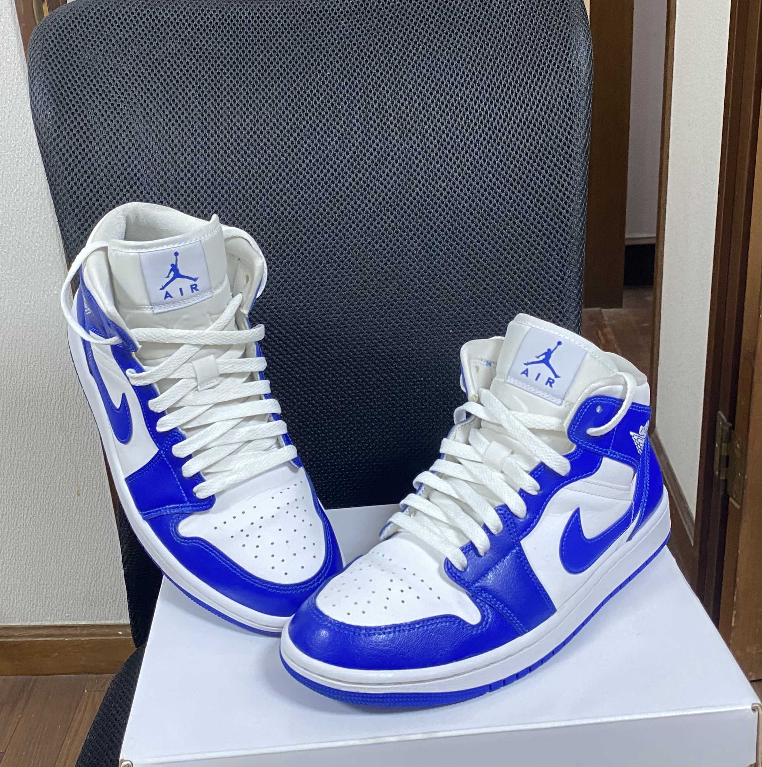 Nike Women's Air Jordan 1 Mid "Kentucky Blue"