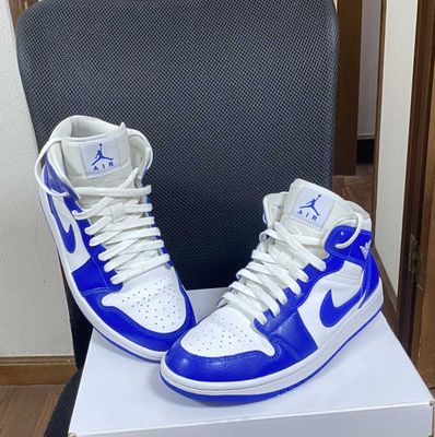 Nike Women's Air Jordan 1 Mid "Kentucky Blue"