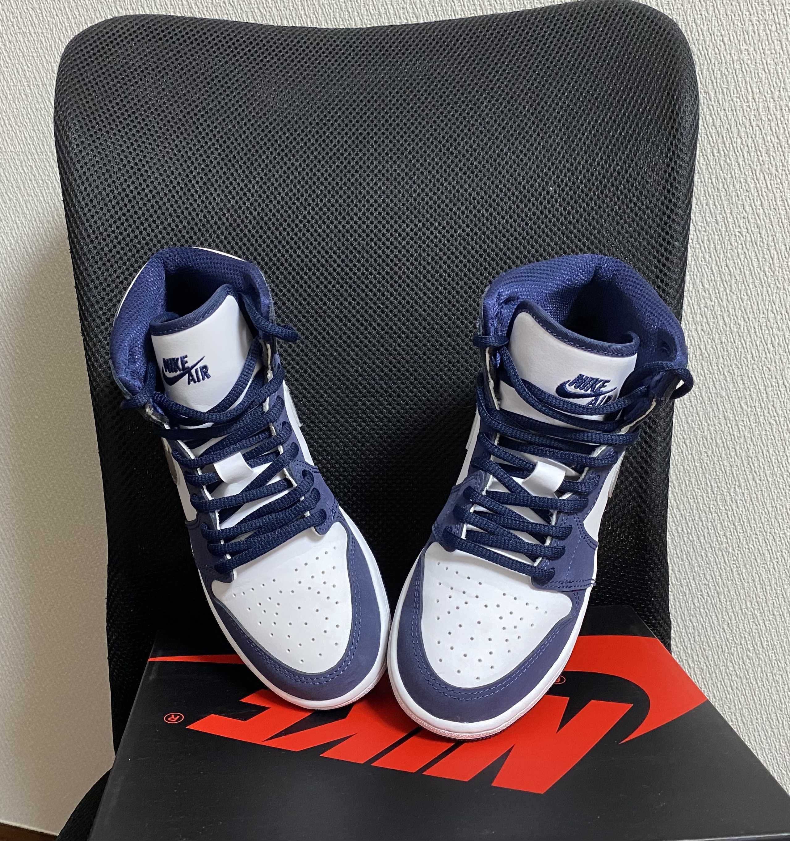 Nike GS Air Jordan 1 High OG CO.JP "Midnight Navy" (2020)(ブリーフケースなし)