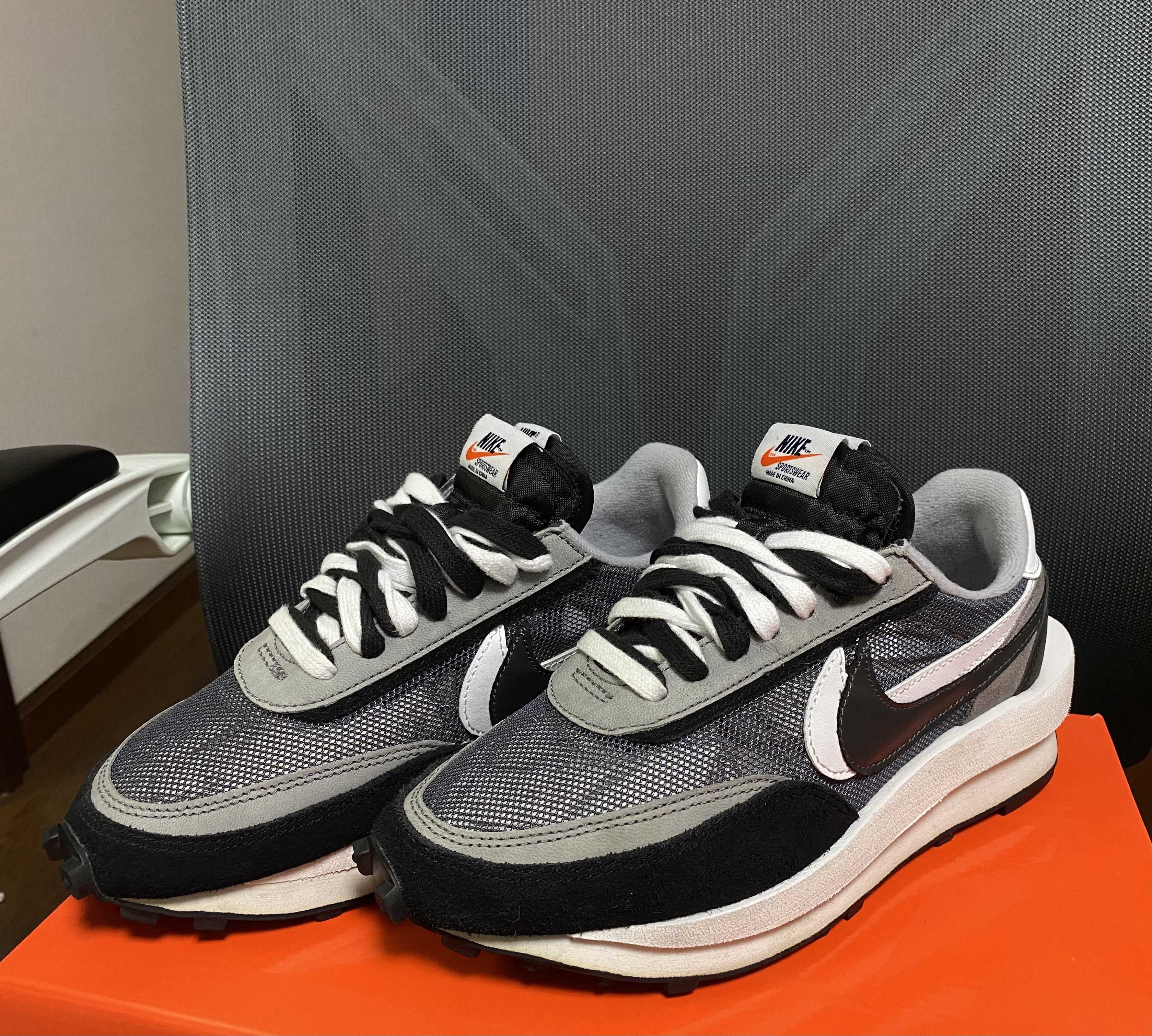 sacai × Nike LD Waffle "Black"