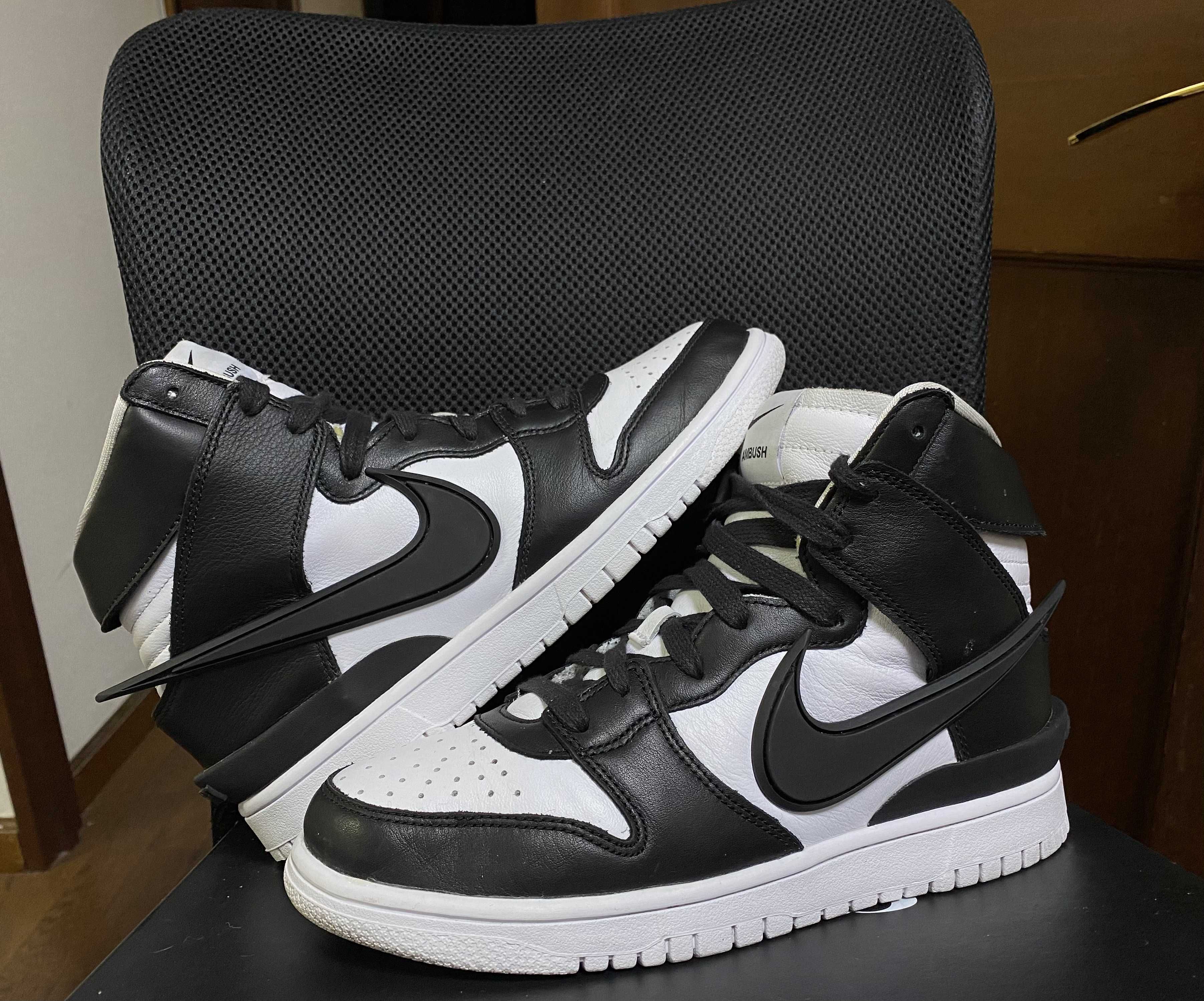 AMBUSH × Nike Dunk High "Black"