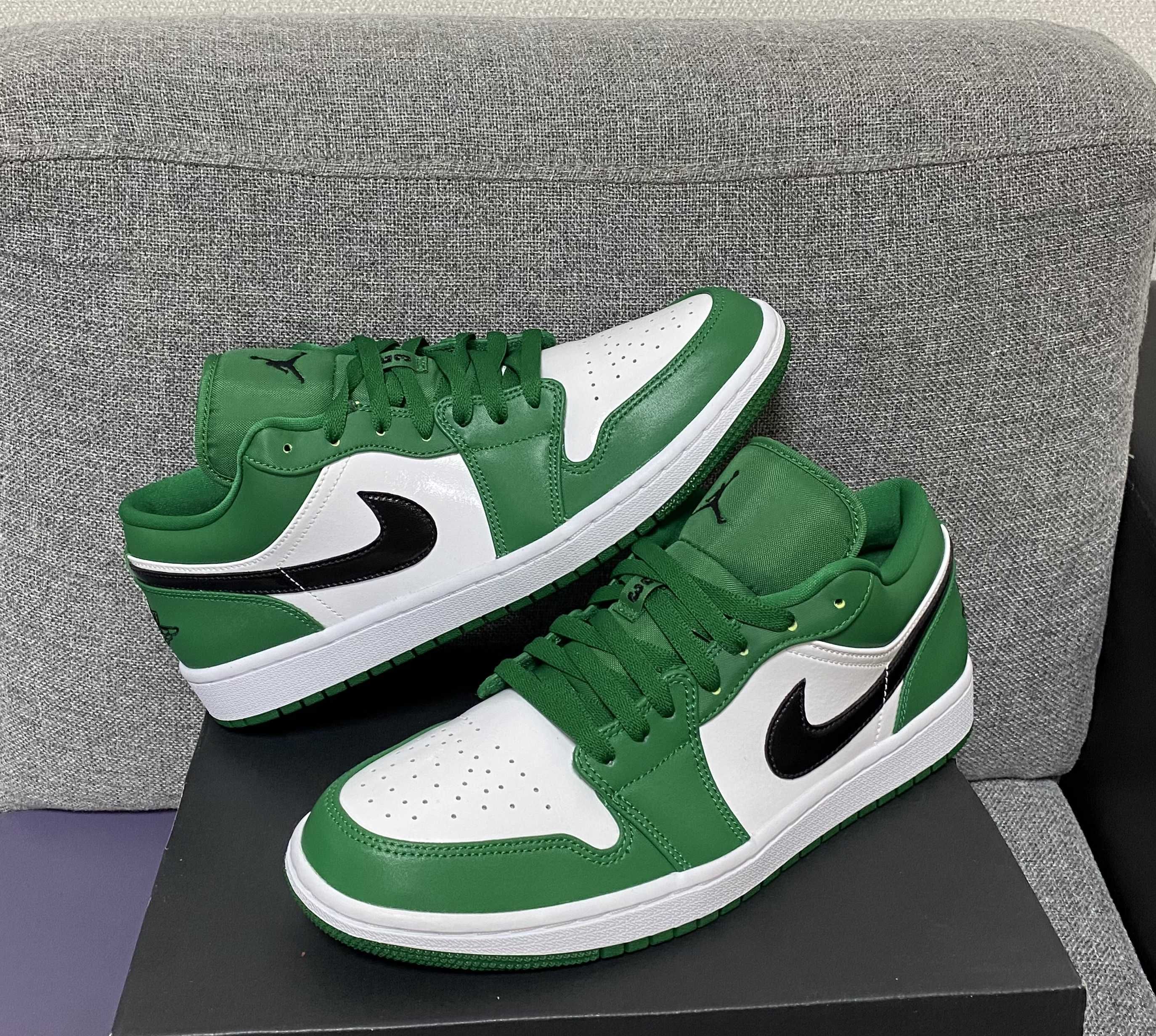 Nike Air Jordan 1 Low "Pine Green/White"