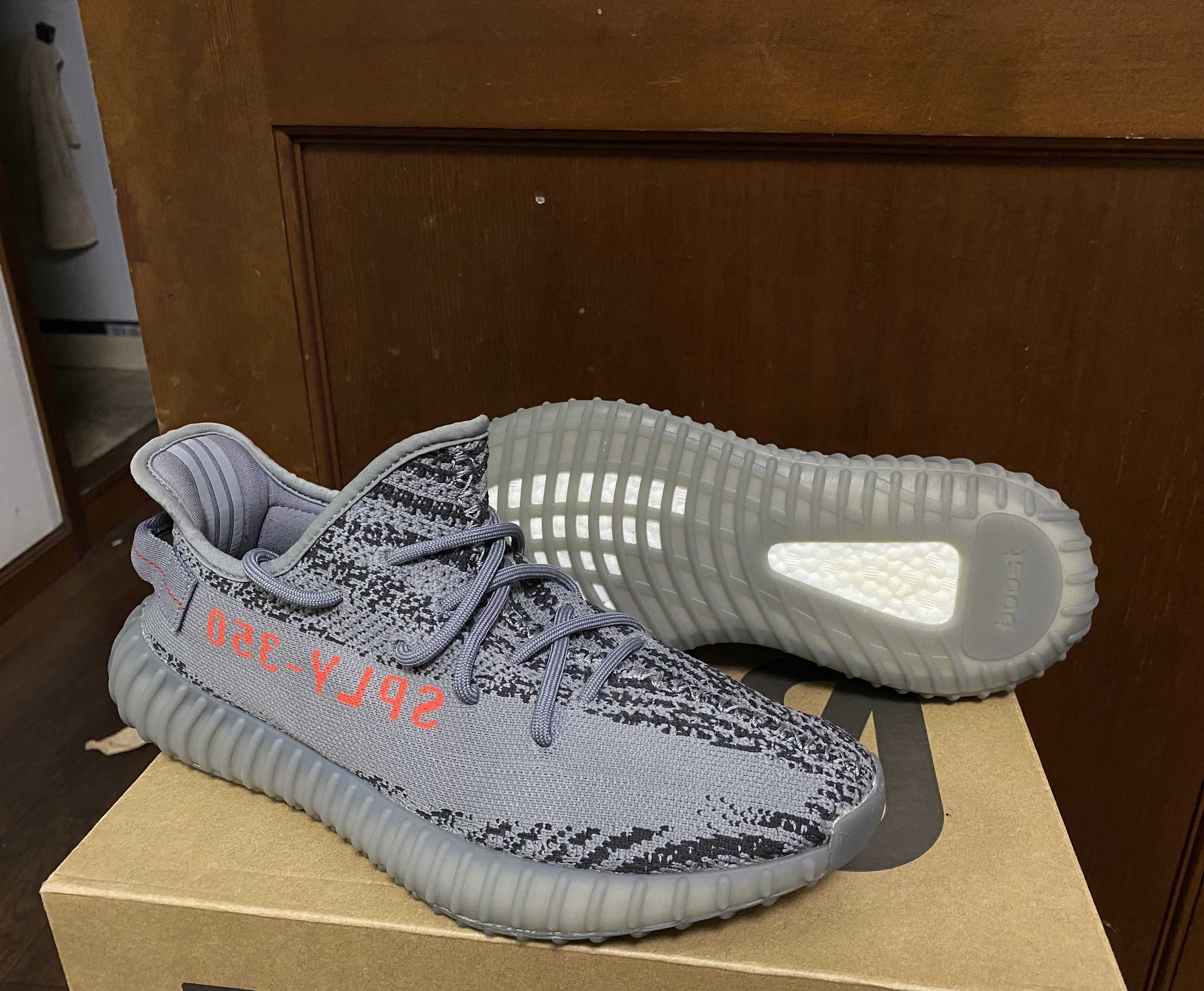 adidas Yeezy Boost 350 V2 "Grey/Bold Orange/DGH Solid Grey"