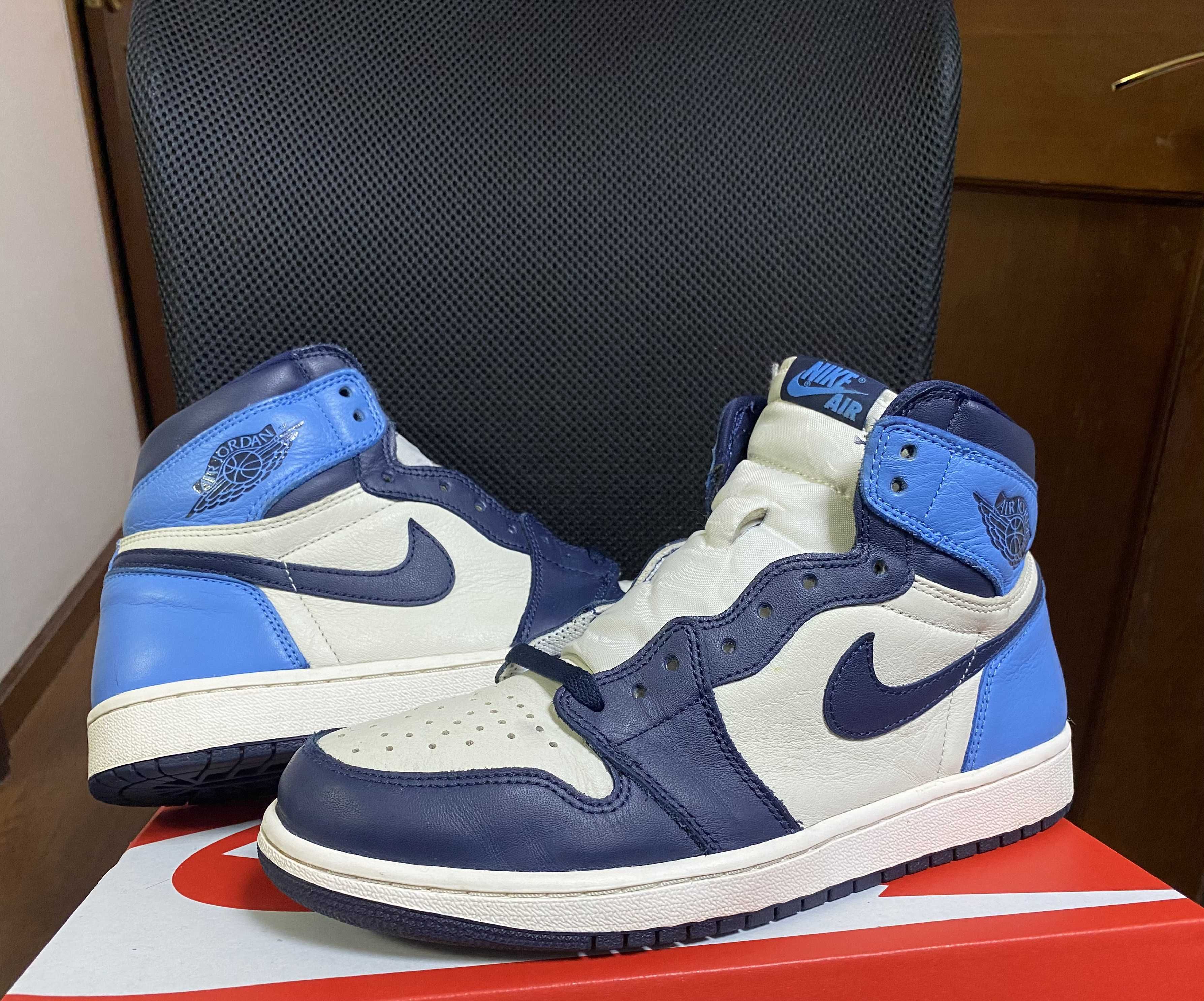 Nike Air Jordan 1 Retro High OG "Obsidian/University Blue"