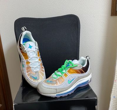 Nike GS Air Max On-Air "Vast Grey/Electro Green"