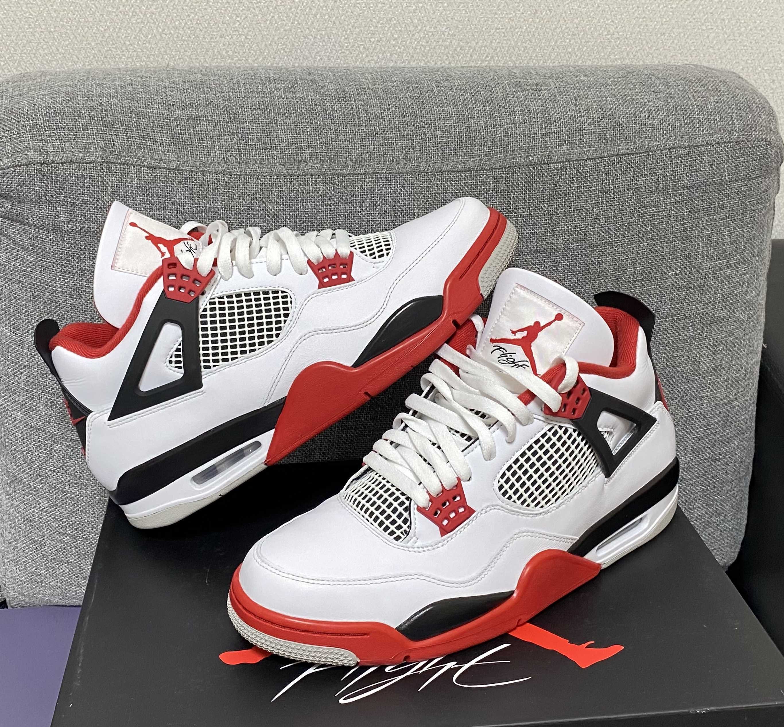Nike Air Jordan 4 Retro OG "Fire Red" (2020)
