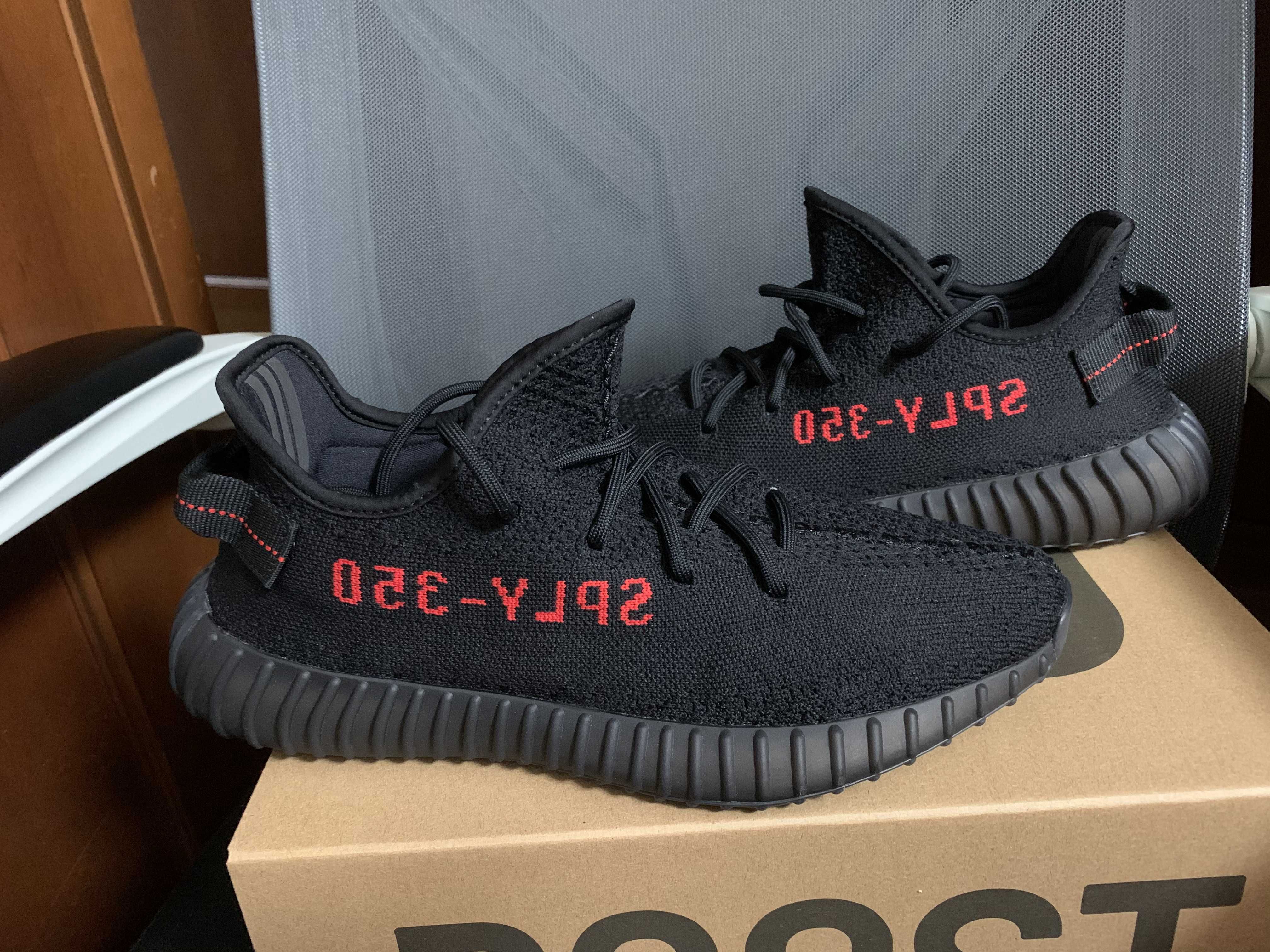 adidas YEEZY Boost 350 V2 "Core Black/Red" (2020)