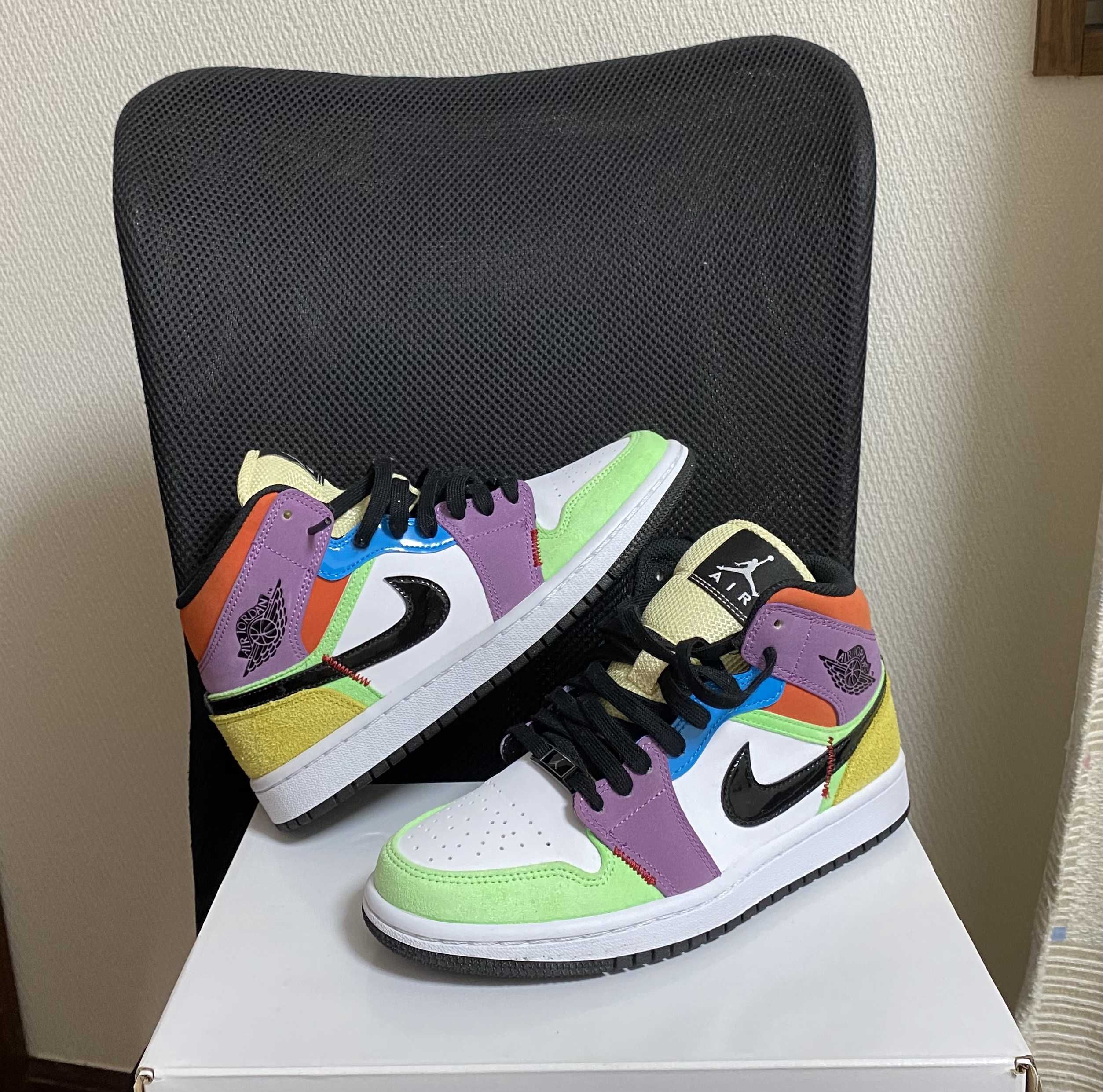Nike Women's Air Jordan 1 Mid "Multi Color"