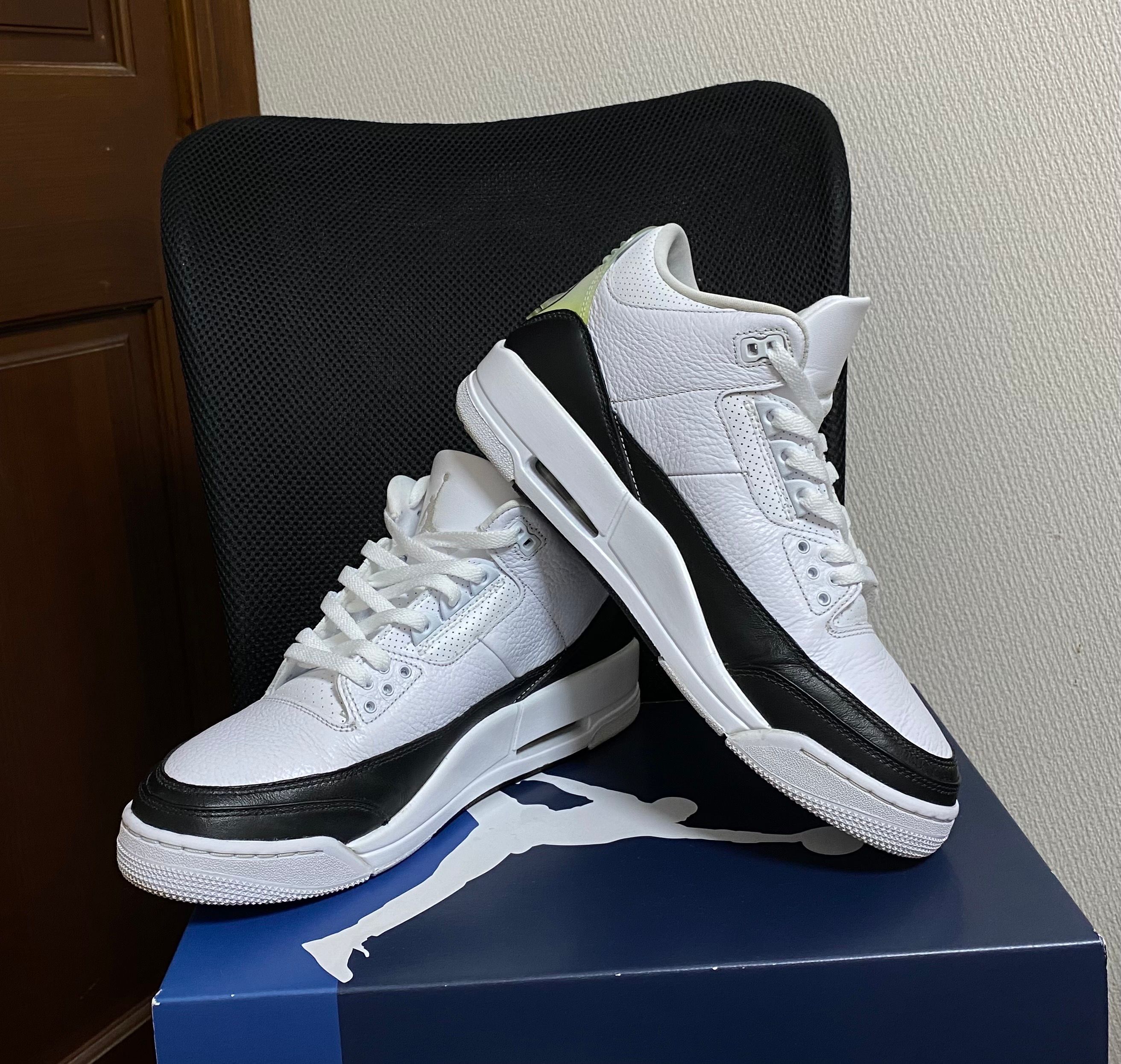 Fragment × Nike Air Jordan 3 "White/Black"