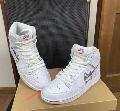 Oski x Nike SB Dunk High "Great White Shark"