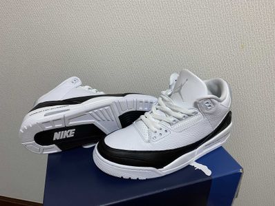 Fragment × Nike Air Jordan 3 "White/Black"