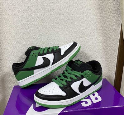 Nike SB Dunk Low Pro "Black and Classic Green"