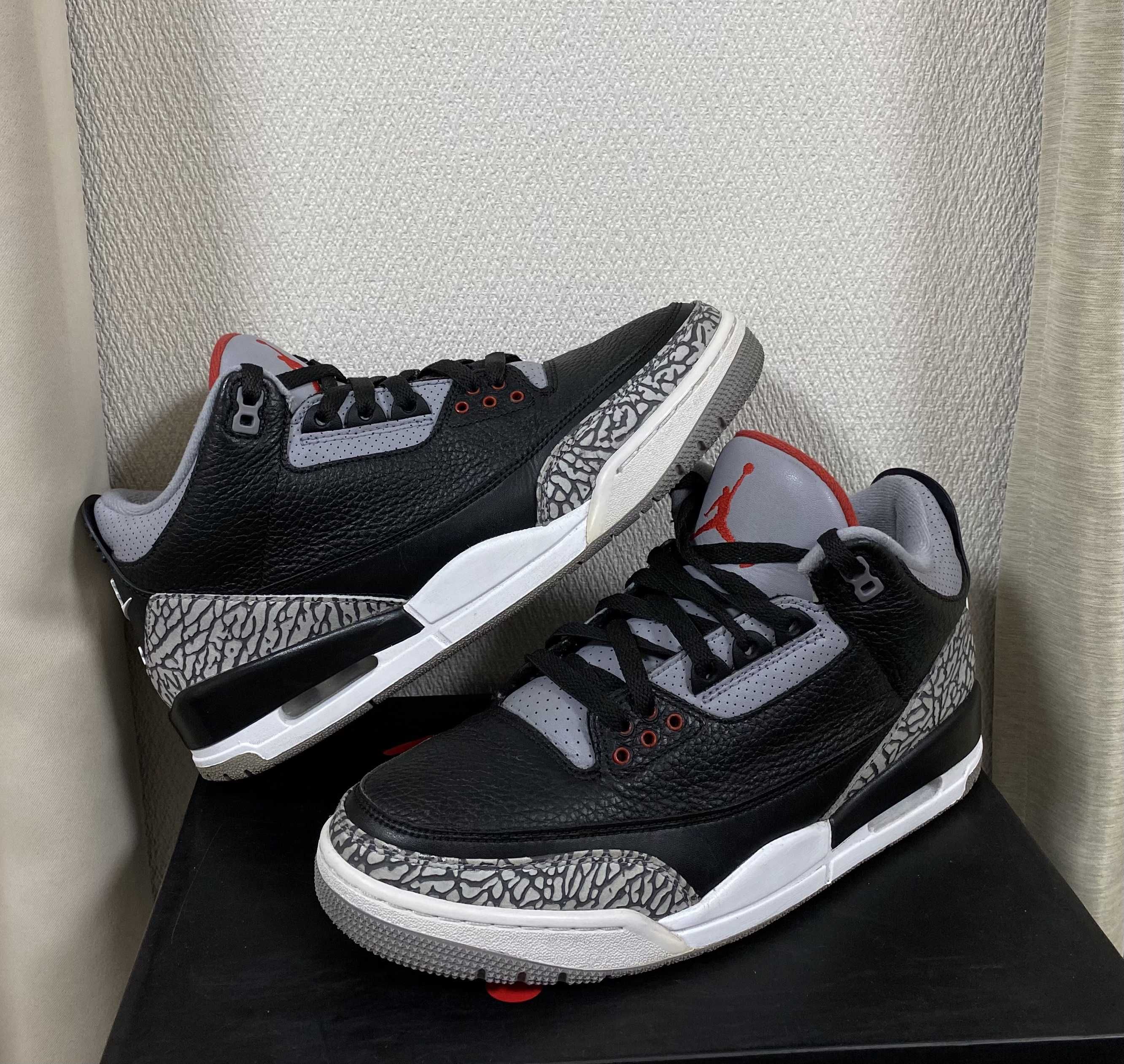 Nike Air Jordan 3 Retro OG "Black Cement" (2018)