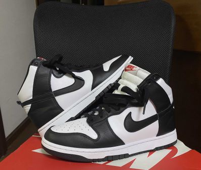 Nike Dunk High "Black and White"