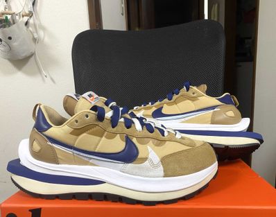 Sacai × Nike Vapor Waffle "Sesame And Blue Void"