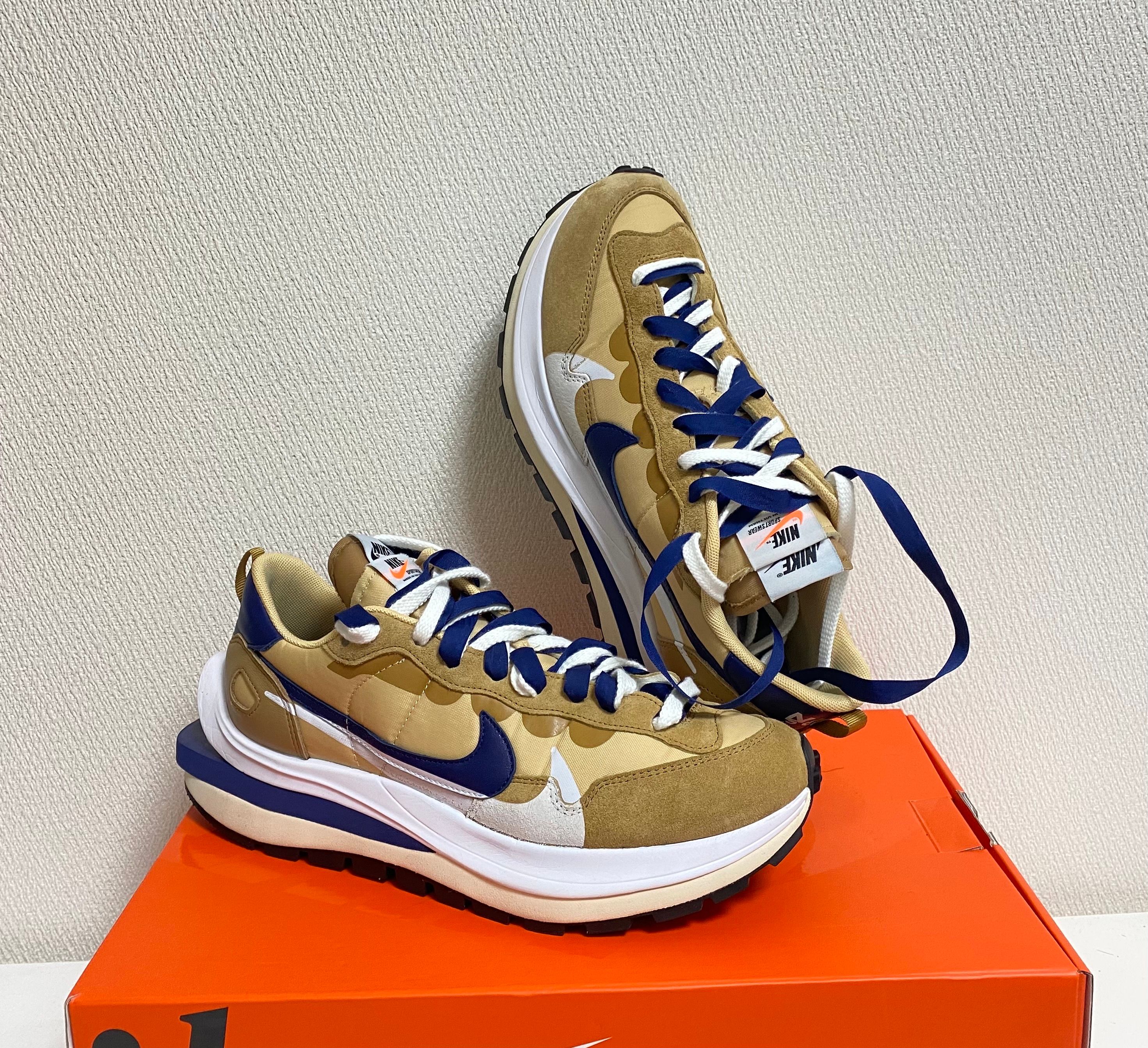 Sacai × Nike Vapor Waffle "Sesame And Blue Void"