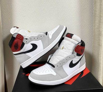 Nike Air Jordan 1 High OG "White/Black/Light Smoke Grey"