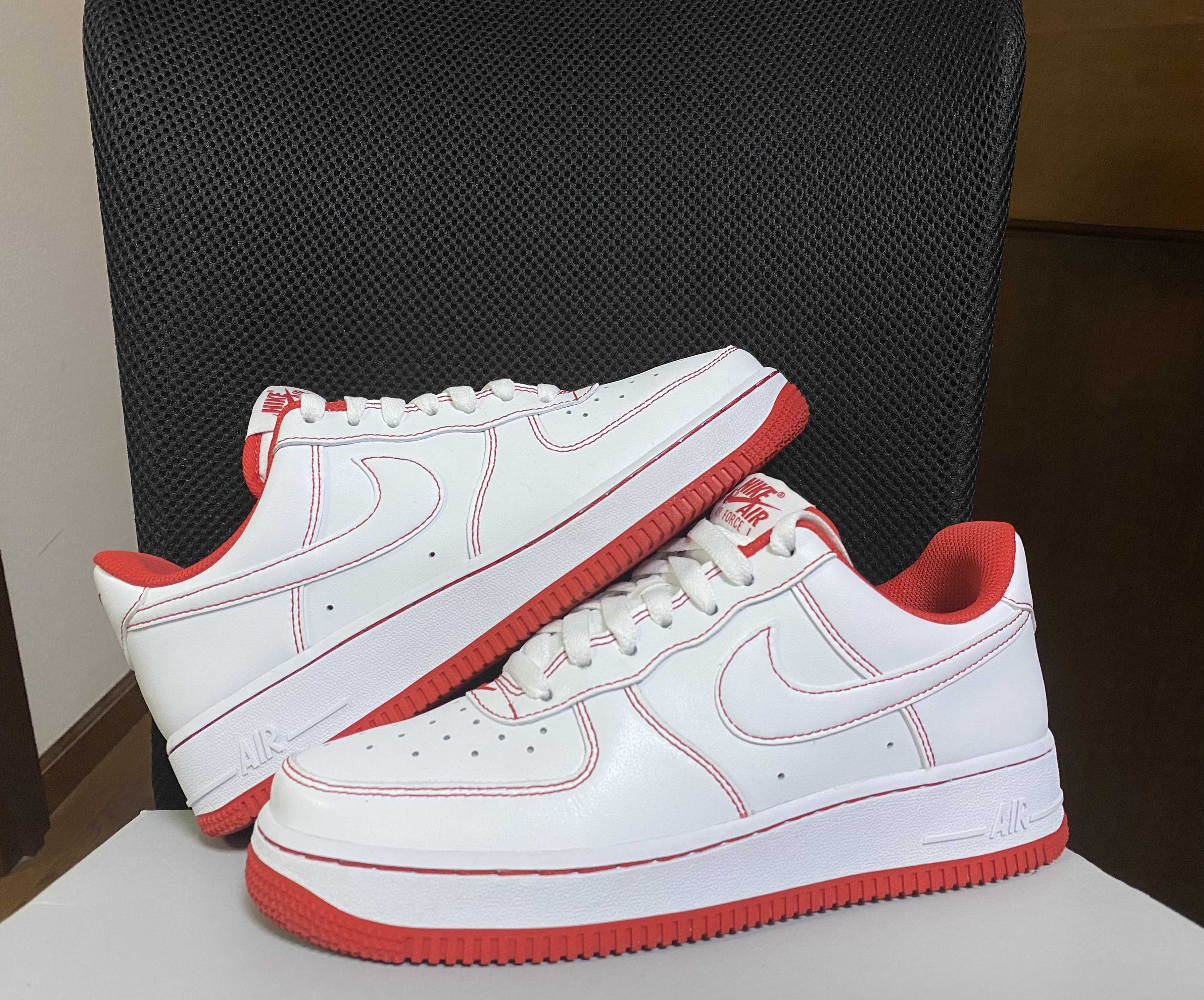 Nike Air Force 1 Low '07 Stitch "Radiant Red"