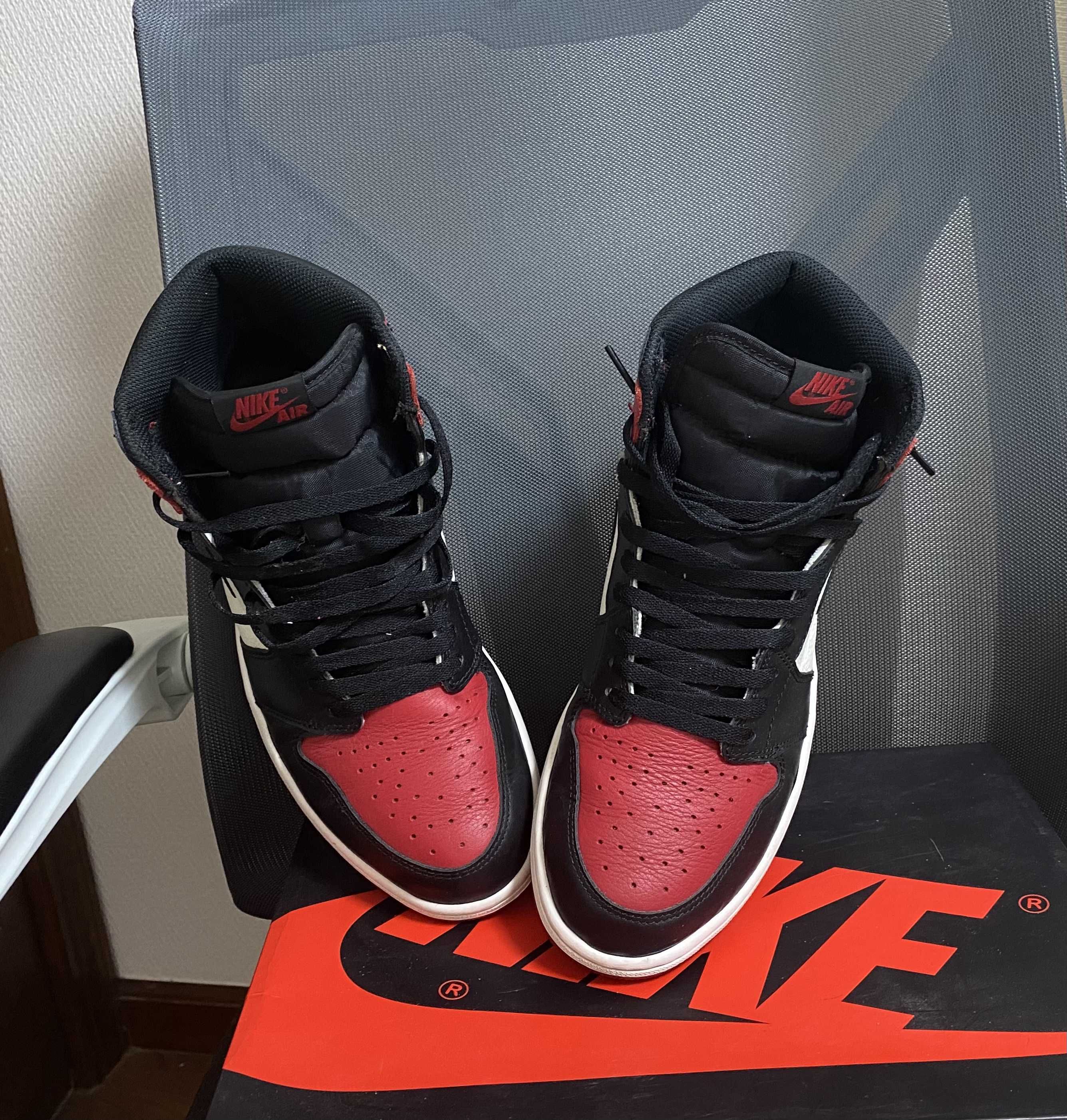 Nike Air Jordan 1 Retro High OG "Bred Toe"