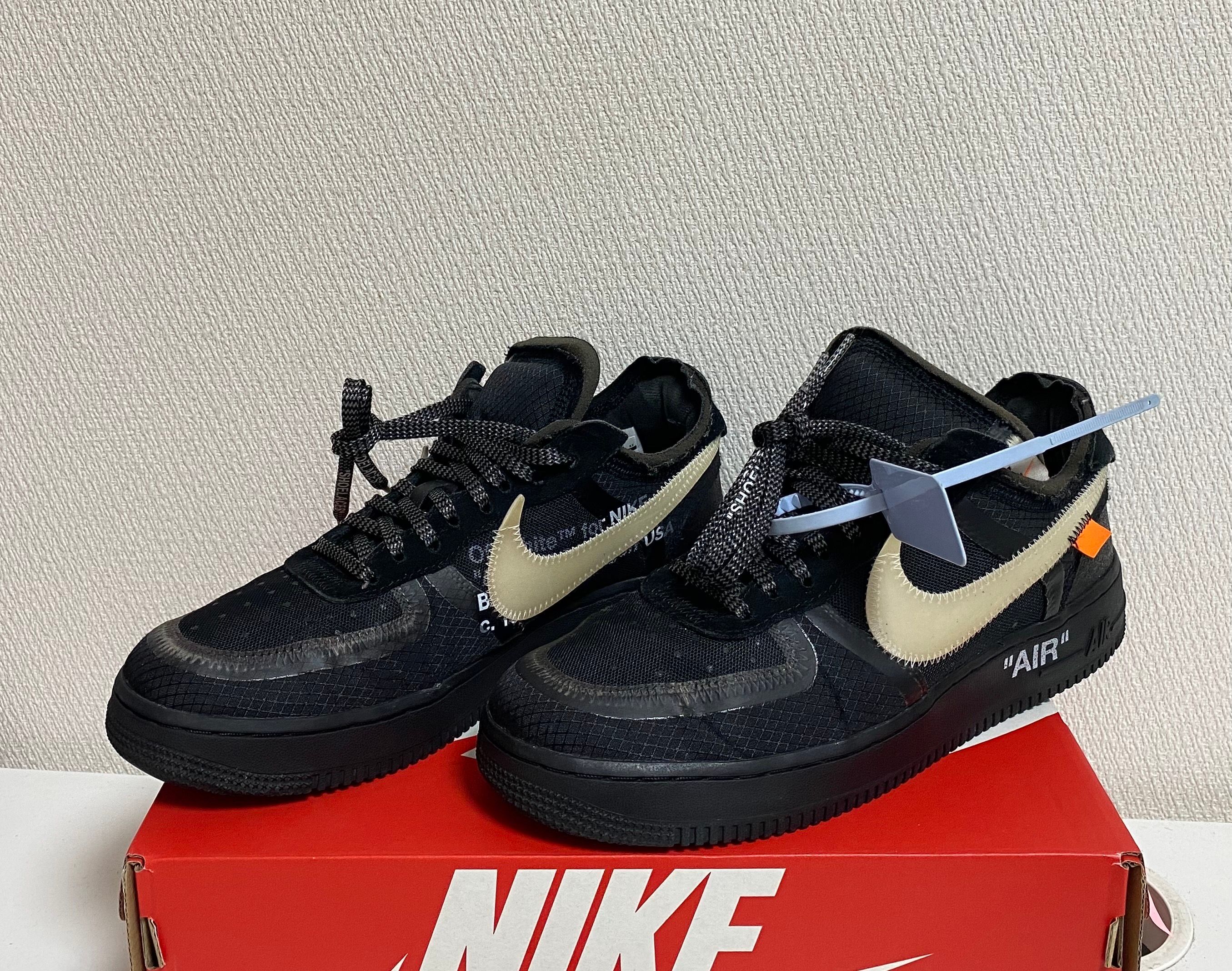 Off-White × Nike Air Force 1 Low "Black"