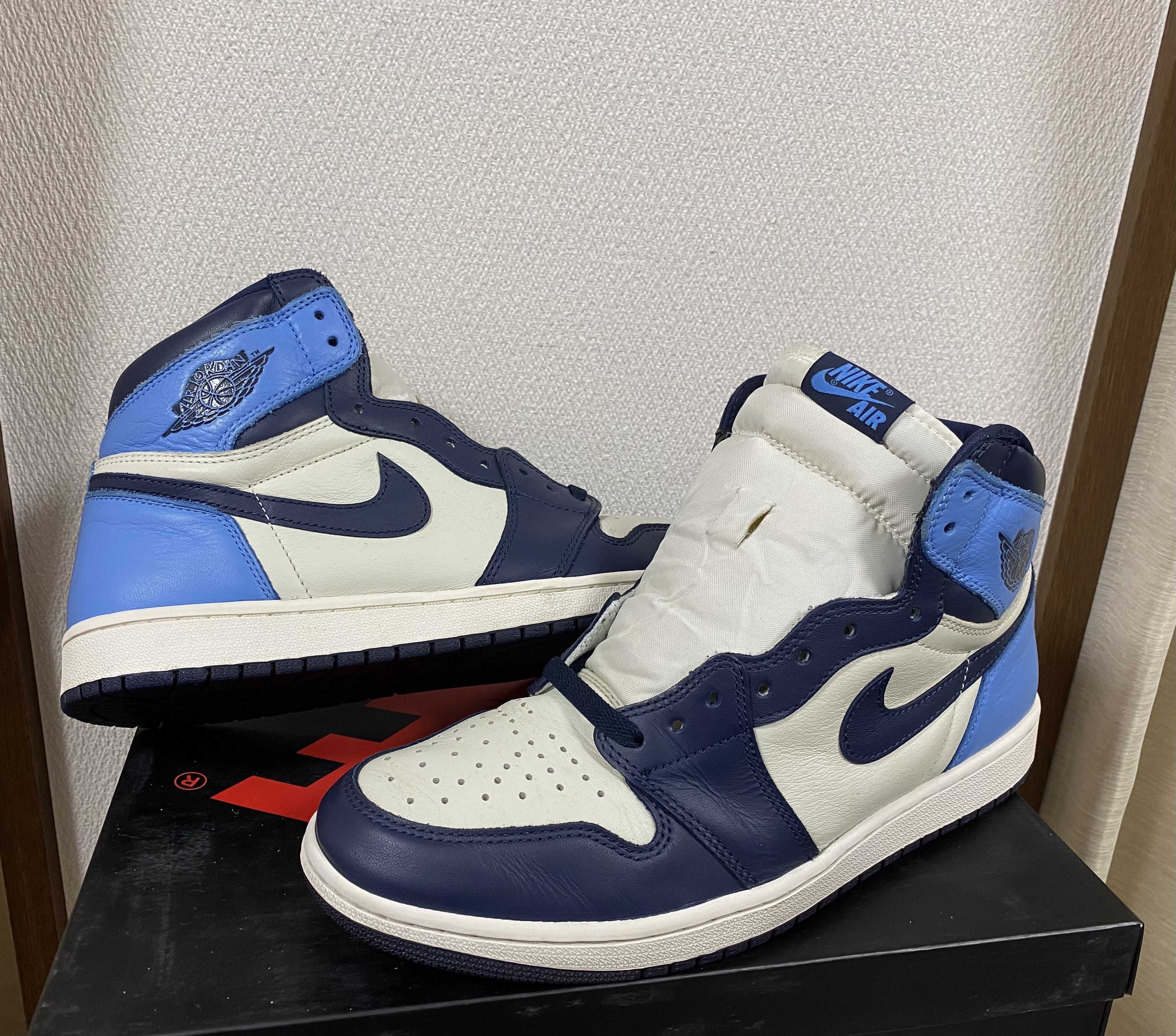 Nike Air Jordan 1 Retro High OG "Obsidian/University Blue"
