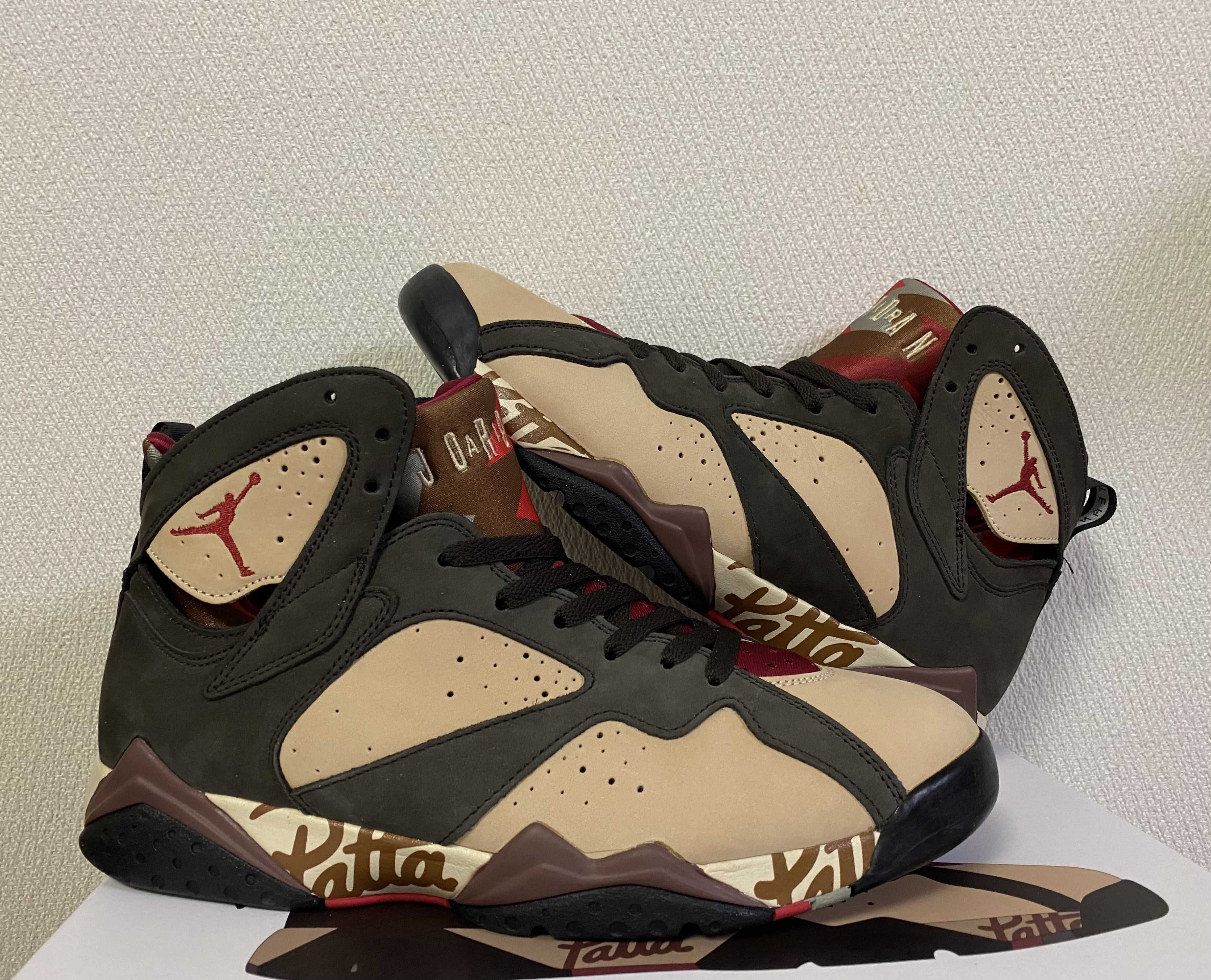 Patta × Nike Air Jordan 7 OG "Brown"