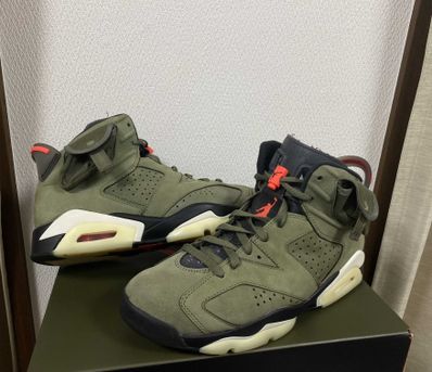Travis Scott × Nike Air Jordan 6 Retro "Medium Olive"