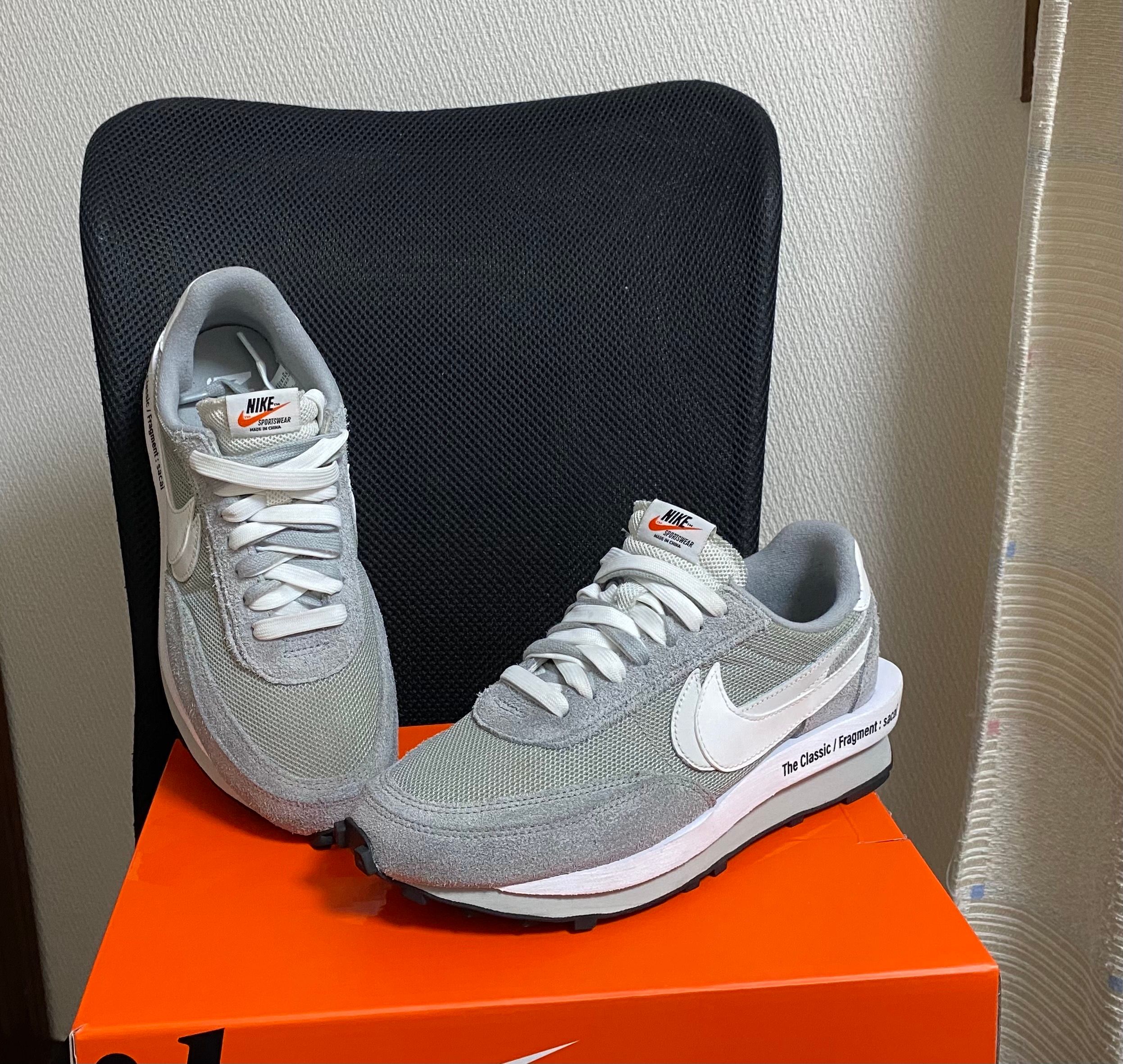 Fragment × sacai × Nike LD Waffle "Light Smoke Grey"