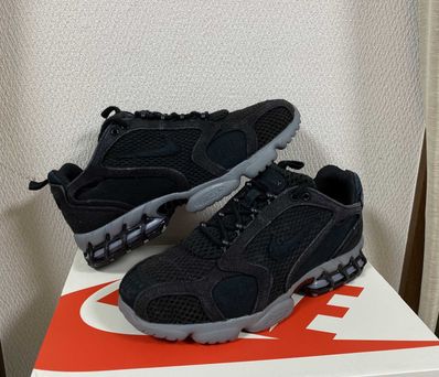 Stussy × Nike Air Zoom Spiridon Cage 2 "Black"