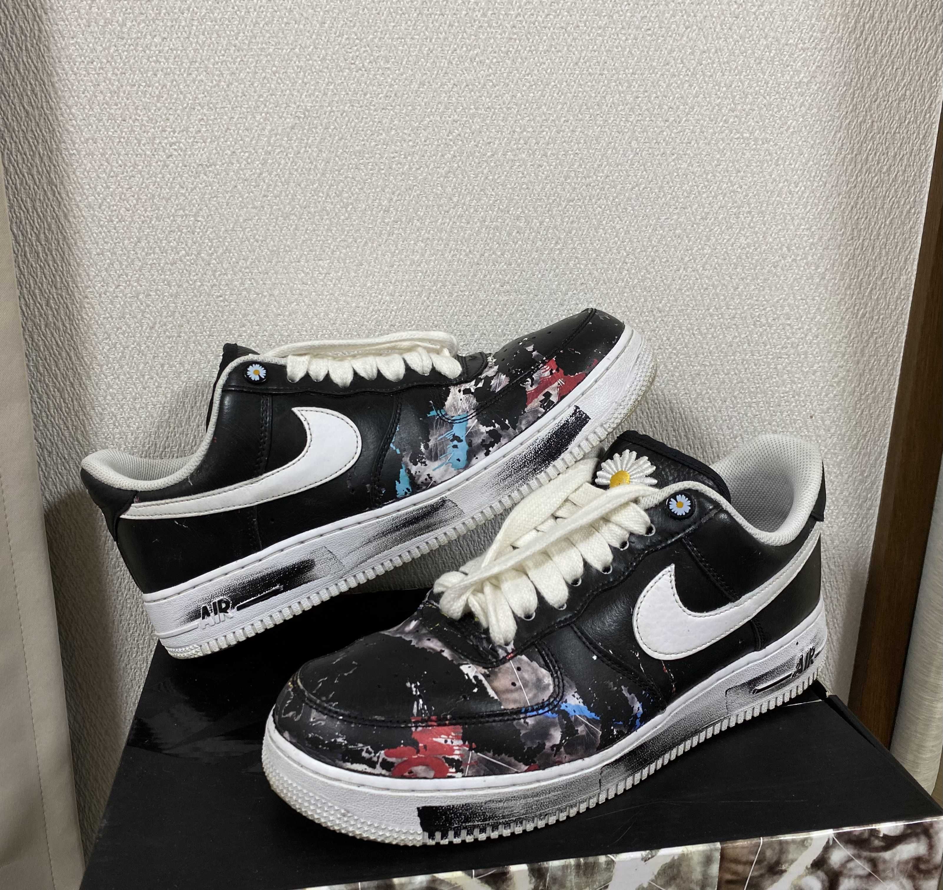 PEACEMINUSONE × Nike Air Force 1 Low Para Noise "Black" / G-DRAGON