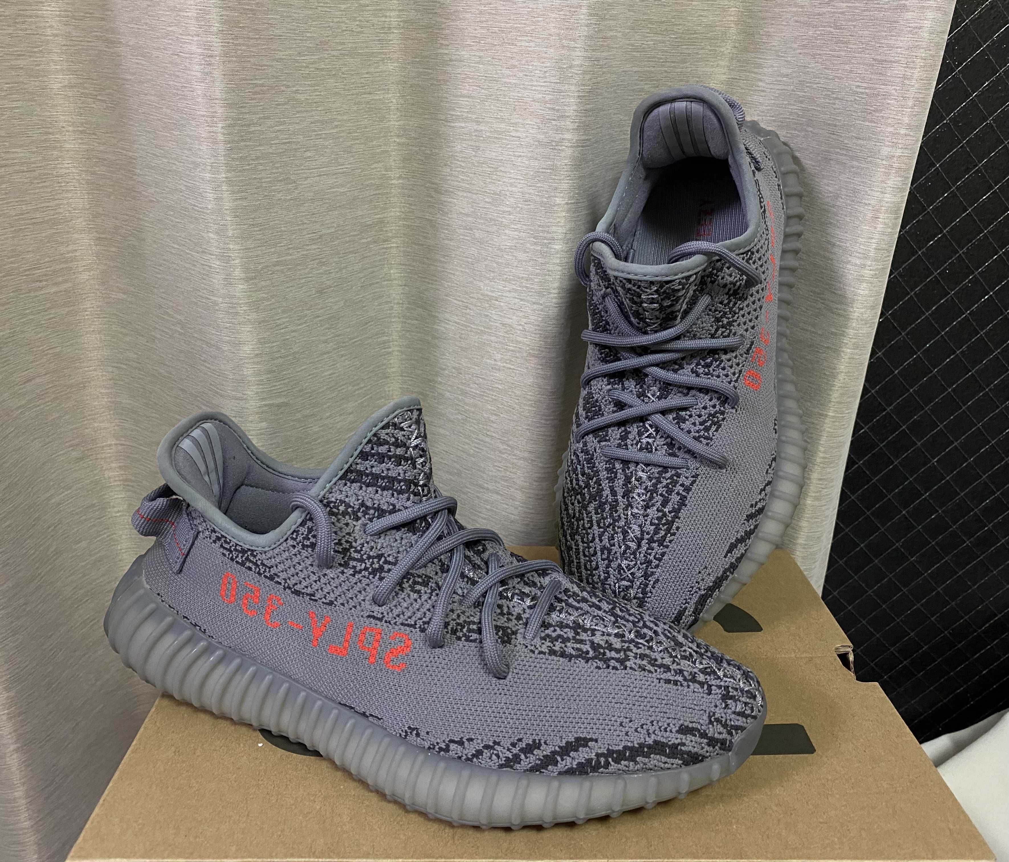 adidas Yeezy Boost 350 V2 "Grey/Bold Orange/DGH Solid Grey"