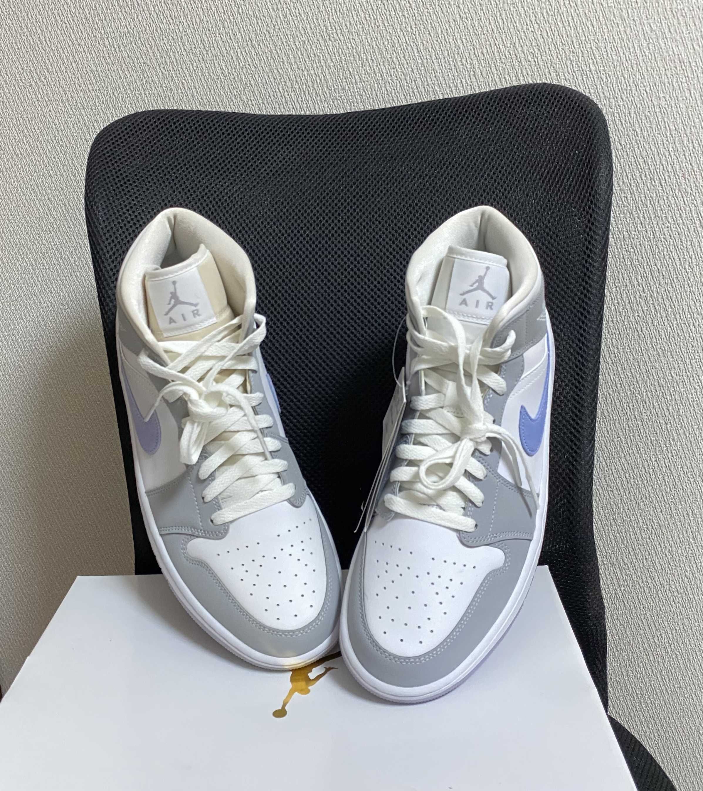 Nike Women's Air Jordan 1 Mid "Wolf Grey"