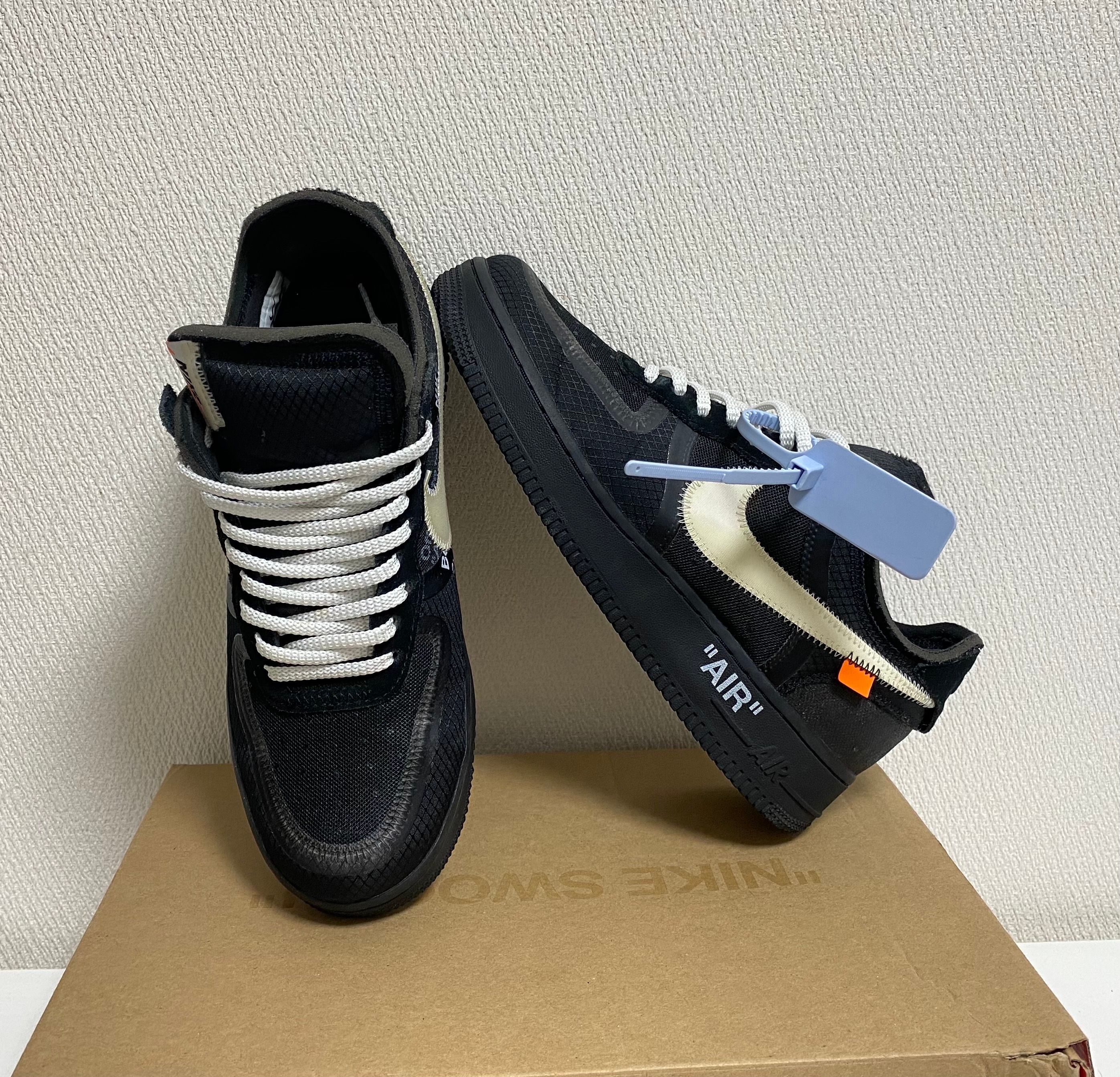 Off-White × Nike Air Force 1 Low "Black"