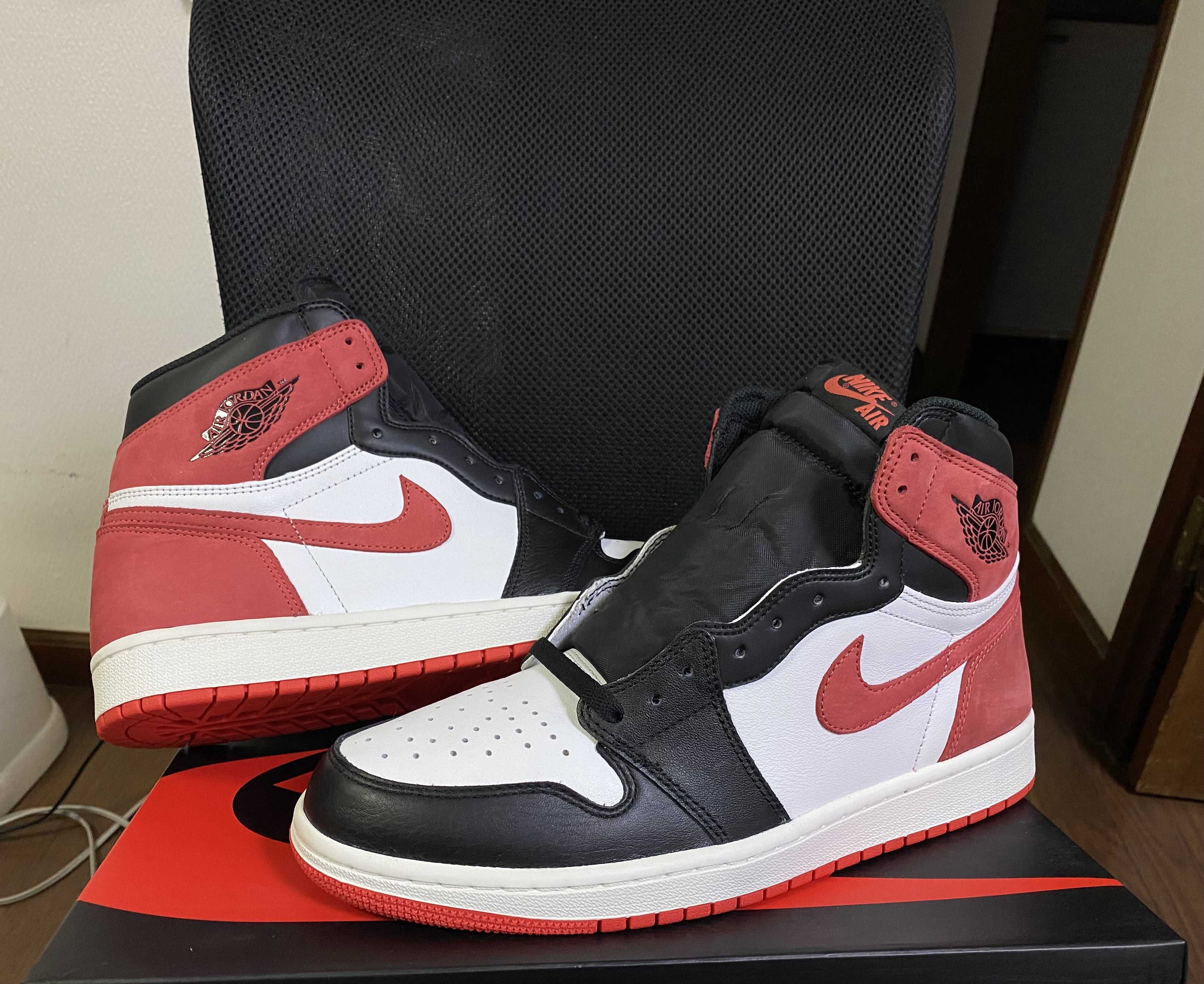 NIKE AIR JORDAN 1 RETRO HIGH "TRACK RED"