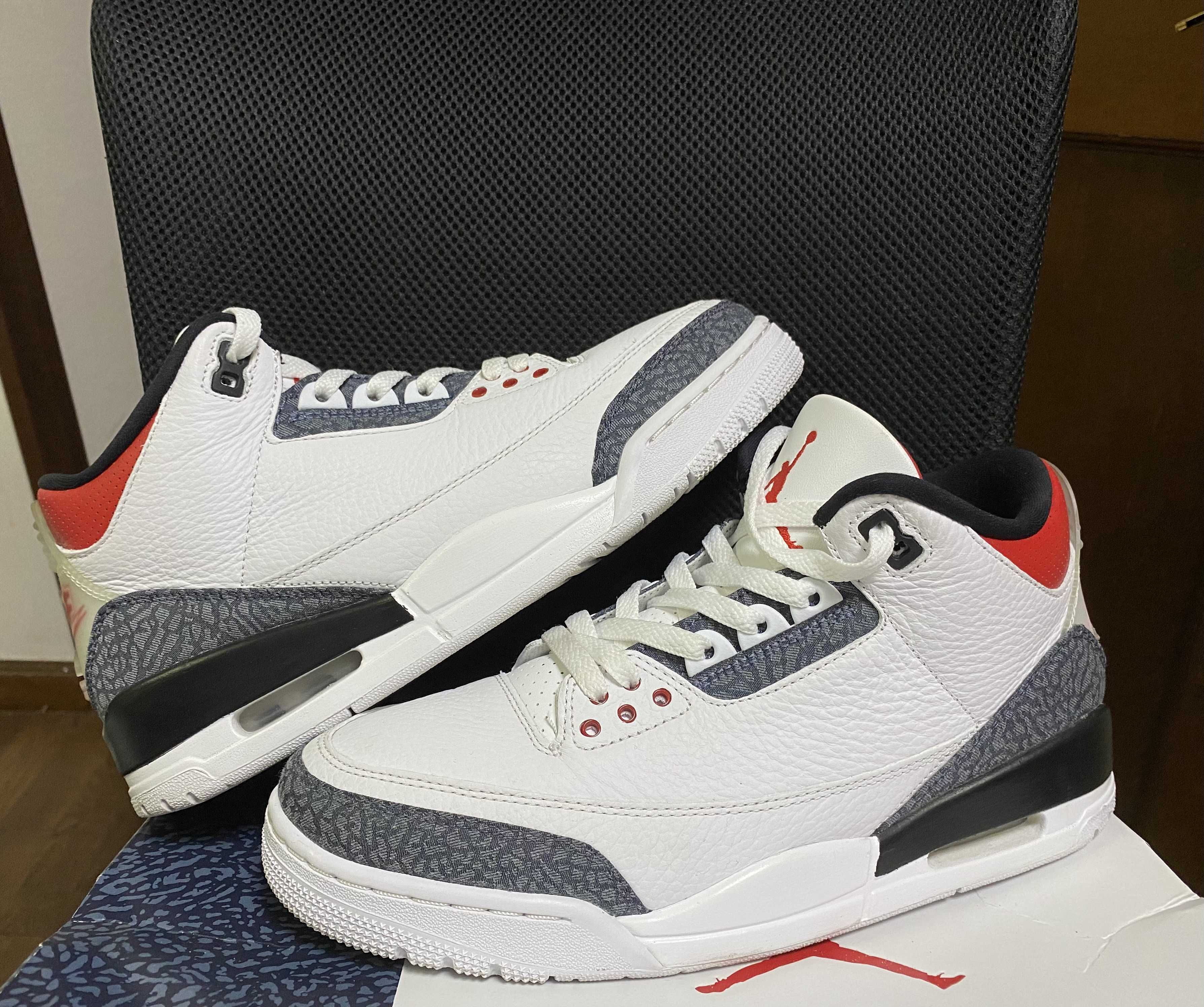Nike Air Jordan 3 Retro SE-T CO JP "Fire Red Denim"