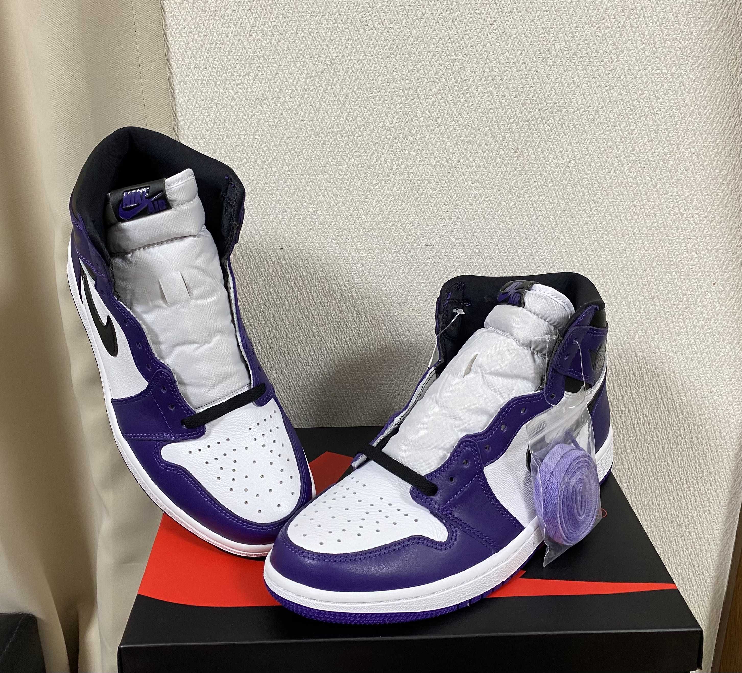 Nike Air Jordan 1 Retro High OG "Court Purple White/Black" (2020)   