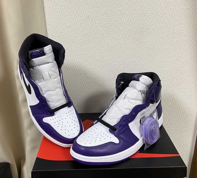 Nike Air Jordan 1 Retro High OG "Court Purple White/Black" (2020)