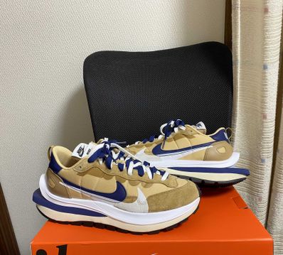 Sacai × Nike Vapor Waffle "Sesame And Blue Void"